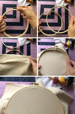 how to put fabric in embroidery hoop and why it matters in fashion design